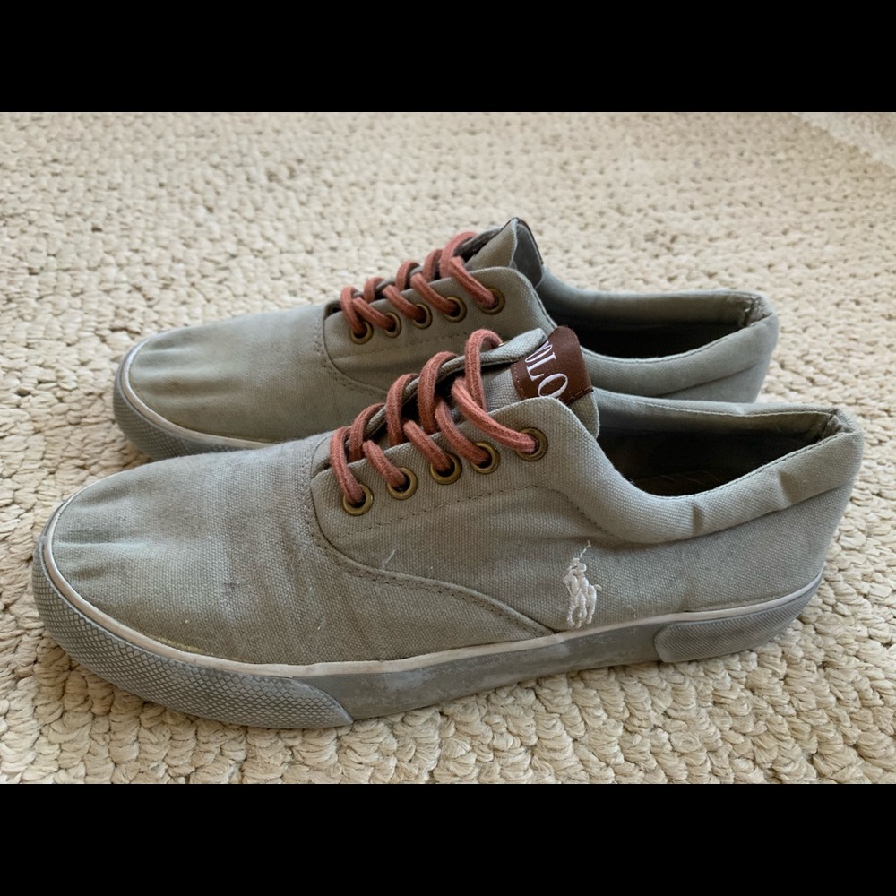 Grey Polo shoes